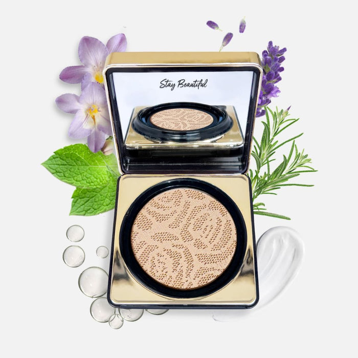 MIRENESSE FOUNDATION 10 Collagen Cushion Compact Supreme Serum Foundation + Free Full Size Refill