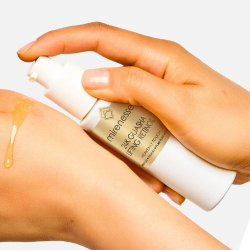 MIRENESSE SKINCARE 30g/ 1.05oz 24k Gold Guasha Lifting Retinoil Face & Body