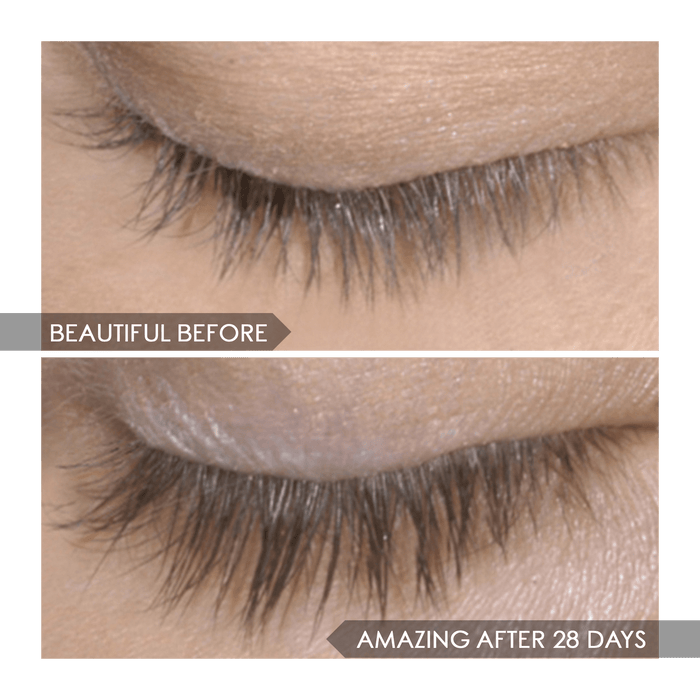 MIRENESSE MASCARA 10g / 0.35oz 4D Eyelash & Brow Growth Serum Stronger & Faster Results With 24k Gold- Eyebrow