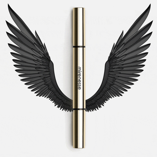 MIRENESSE EYE LINER 2x1ml / Jet Black 4D Instant Wing 24hr Eyeliner Stamp