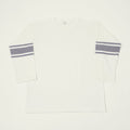 A Vontade Cropped Sleeve Football T-Shirt - White
