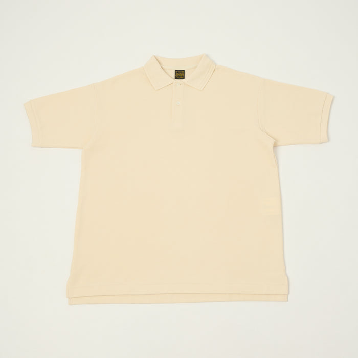 A Vontade 'Surfknit' Waffle Knit Polo - Ivory
