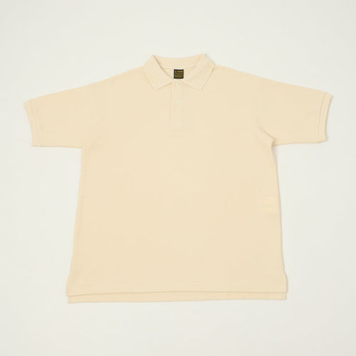 A Vontade 'Surfknit' Waffle Knit Polo - Ivory
