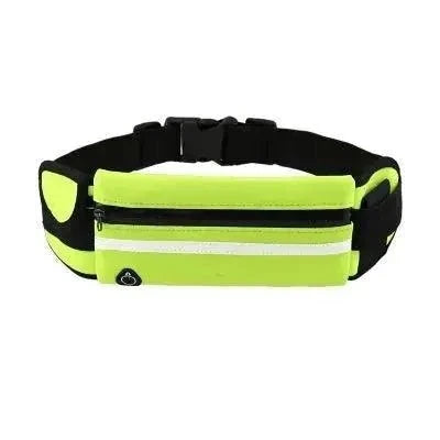 Mandotos Active Essentials waist bag with adjustable strap and multiple pockets for convenient storage during workouts or outdoor activities.