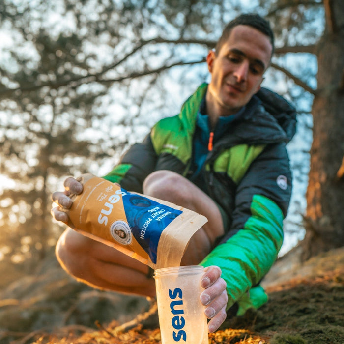 Adam Ondra's Gift Set: Mammut T-Shirt and Sens Banana Blend
