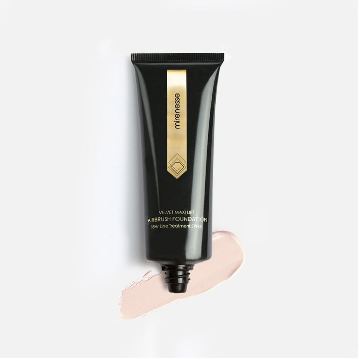 MIRENESSE FOUNDATION 40g / 1.35oz / 11. Porcelain Airbrush Skin Clone Velvet Maxi Lift 24hr Foundation