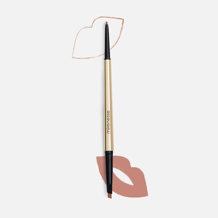 Mirenesse LIP LINER All Day Micro Lip Perfector Matte Pencil 2. Teddy Bare