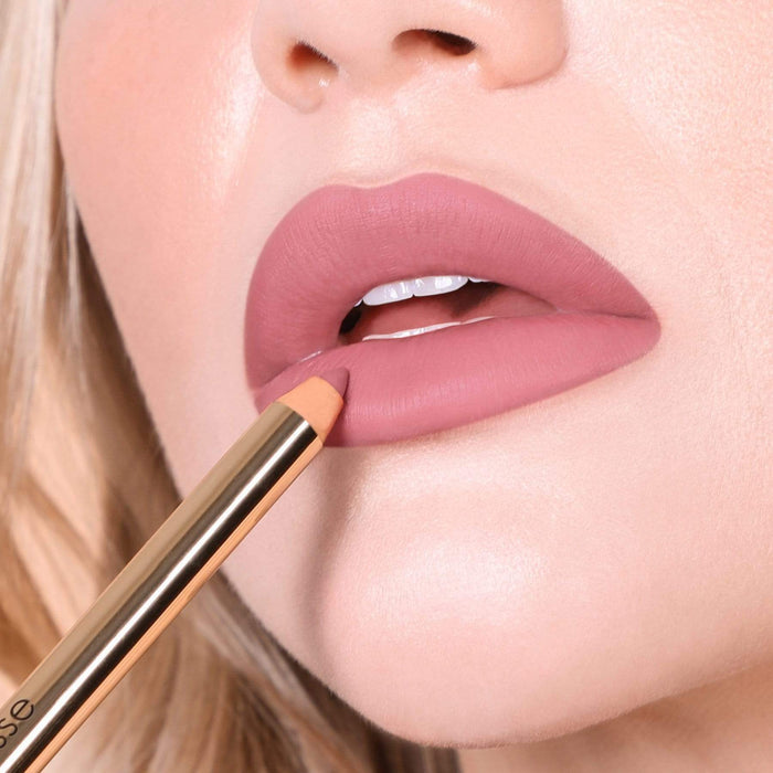 MIRENESSE LIP LINER 0.4g / .01oz / 3.Of Rose All Day Velvet Matte Kissproof Liner 3. Of Rose