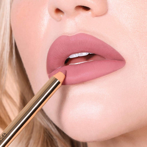 MIRENESSE LIP LINER 0.4g / .01oz / 3.Of Rose All Day Velvet Matte Kissproof Liner 3. Of Rose