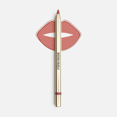 MIRENESSE LIP LINER 0.4g / .01oz / 4 .Of Nude All Day Velvet Matte Kissproof Liner 4. Of Nude
