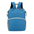 Mandotos All-in-One Stroller Diaper Backpack with multiple compartments and adjustable straps, designed for parent convenience.