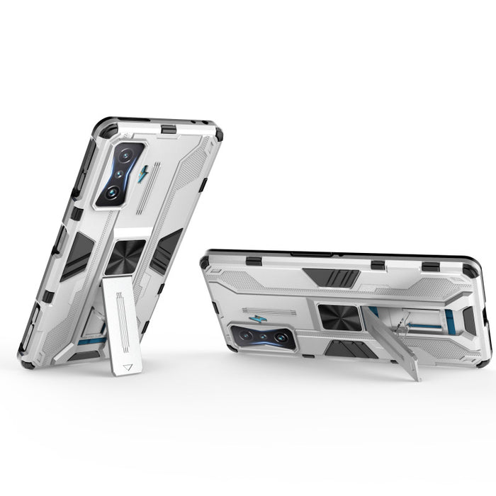 Ancient Energy all-inclusive hard shell phone case with magnetic support and integrated car mount for men.