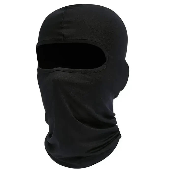 Mandotos Alpine full face cover with adjustable straps and breathable fabric for outdoor winter sports protection.