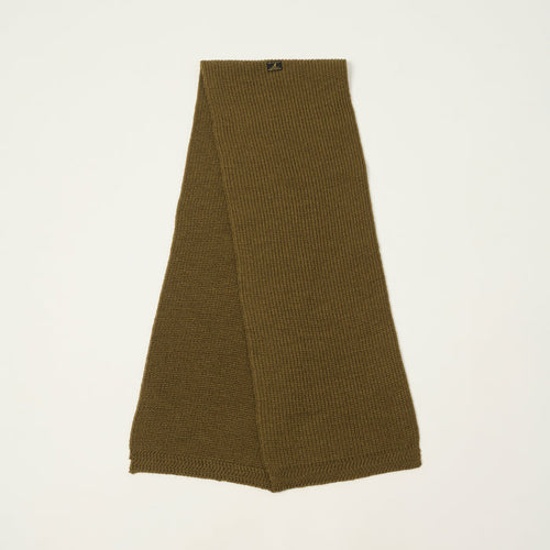 Anatomica 'KNF' Knit Muffler - Khaki