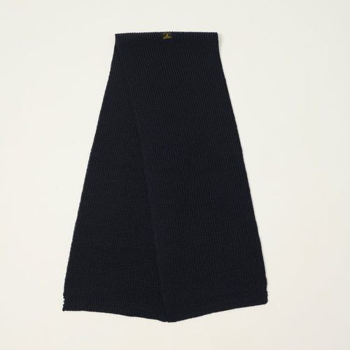 Anatomica 'KNF' Knit Muffler - Navy