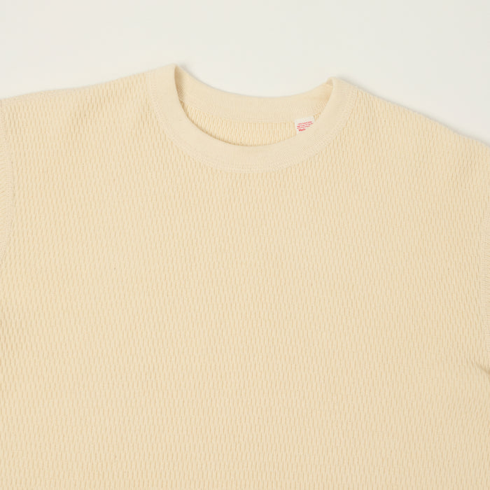 Anatomica Long Sleeve Thermal T-Shirt - Natural
