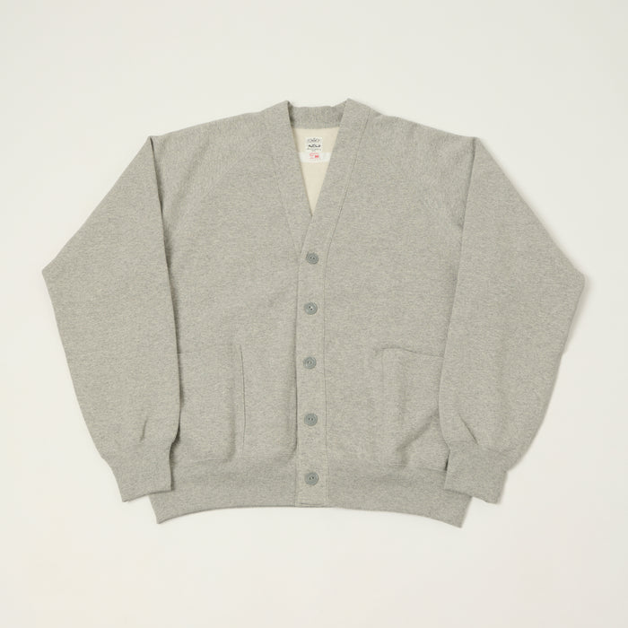 Anatomica Raglan Sleeve Cardigan - Grey
