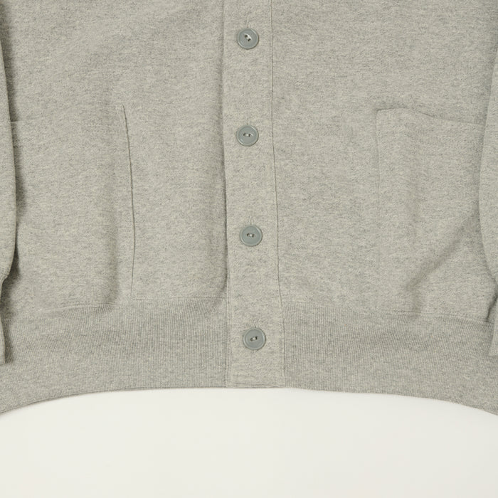 Anatomica Raglan Sleeve Cardigan - Grey
