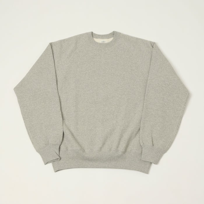 Anatomica Raglan Sleeve Sweatshirt - Grey