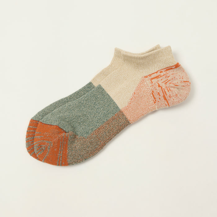 Anonymous Ism MOC Pile Ankle Sock - Orange