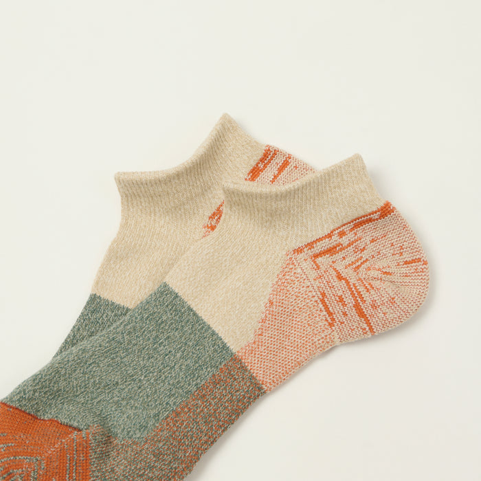 Anonymous Ism MOC Pile Ankle Sock - Orange