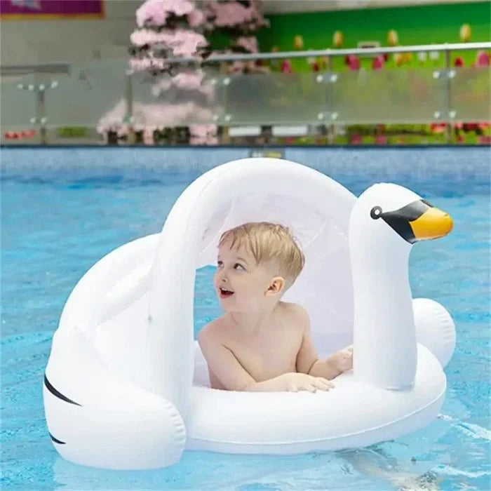 Mandotos Aqua Oasis Pool Float with colorful, inflatable design ideal for relaxing in the pool.