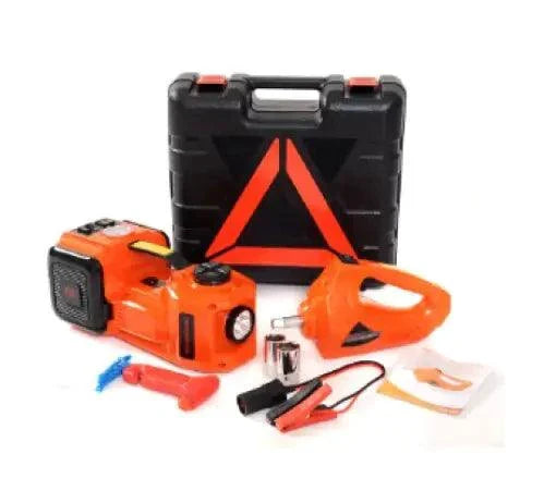 Mandotos Auto Electro-Lift Jack for vehicle lifting, compact design with electric operation, ideal for car maintenance and repairs.