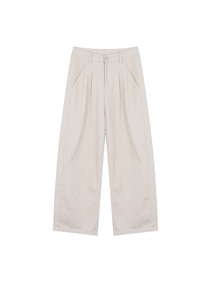 Autumn New High Waist Straight Casual Pants