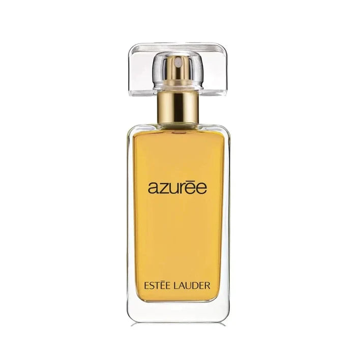 Estée Lauder Azurée Eau de Parfum spray with citrus and wood notes, 1.7 fl oz, displayed in a sleek perfume bottle.