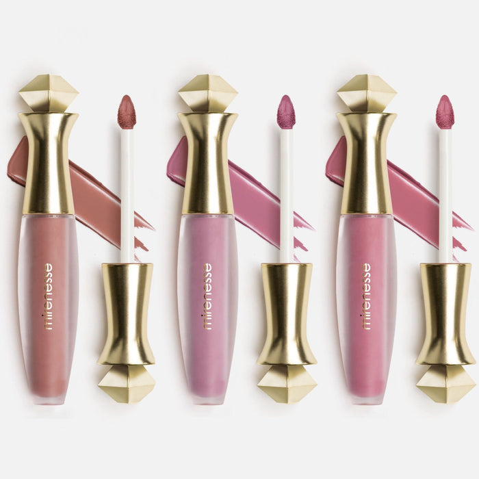 MIRENESSE PACK LIP Best Sellers Trio- Velvet Matte Liquid Lip Minis