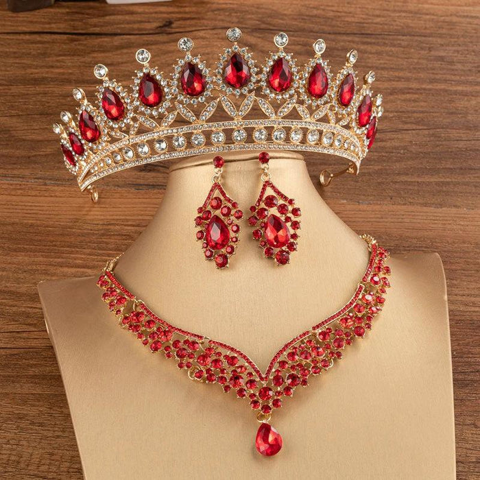 H032X001 Gold Red Set