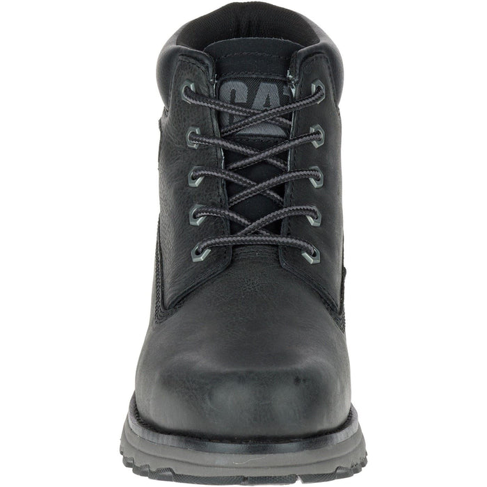 Caterpillar Founder Nubuck Leather Men's Black Ankle Boots