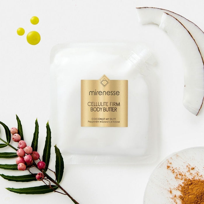 MIRENESSE SKINCARE 20g/ 0.7oz Cellulite Firm Body Butter Mini-Coconut My Butt