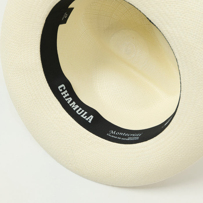 Chamula Hand Woven Panama Hat - Blanco