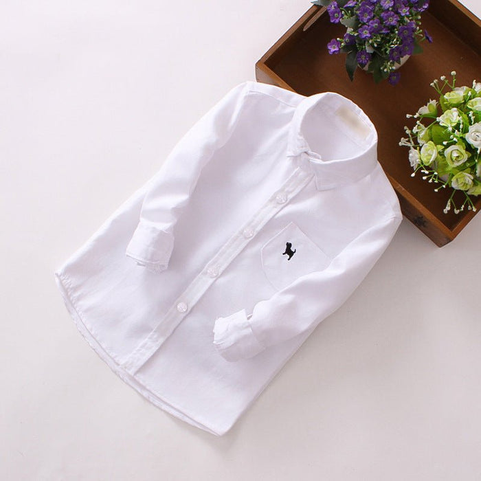 Children's long-sleeved boys' shirts by Ancient Energy, featuring colorful patterns and comfortable fabric.