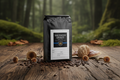 Gun Powder Grinds Mushroom Coffee with earthy mushroom elements