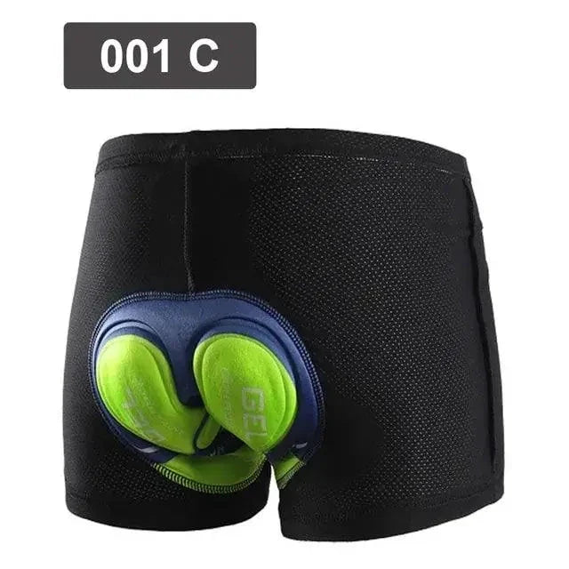 Mandotos CoolVent cycling shorts in black with breathable fabric and ergonomic fit, designed for comfortable biking.
