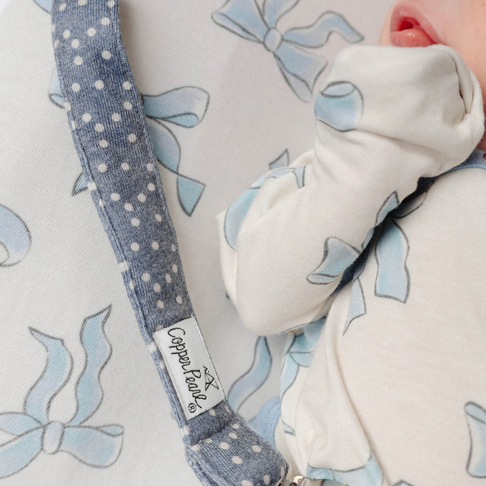 Copper Pearl Binky Clips |Gemma In Tan