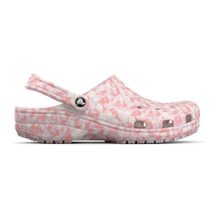 Crocs Classic Confetti Thermoplastic Women's Pink Milk/Mulit Clogs