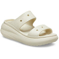 Crocs Classic Crush Synthetic Women's Bone Sandals