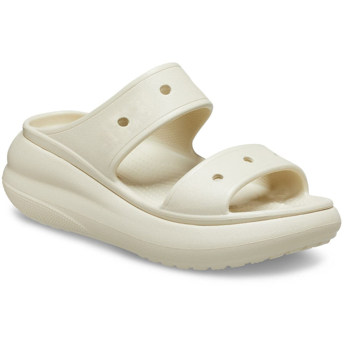 Crocs Classic Crush Synthetic Women's Bone Sandals