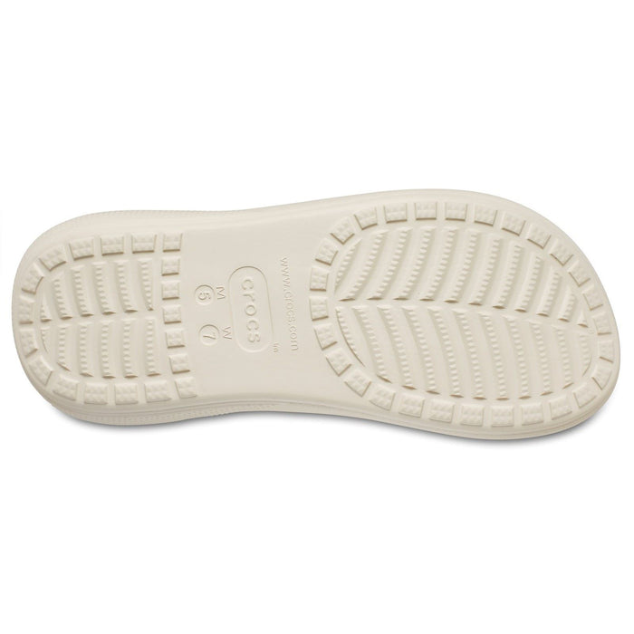Crocs Classic Crush Synthetic Women's Bone Sandals