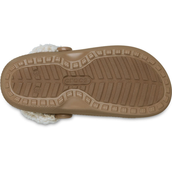 Crocs Classic Fleece Lined Thermoplastic Sepia Clogs