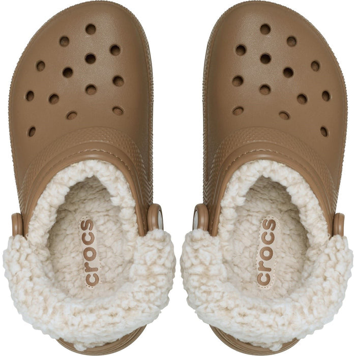 Crocs Classic Fleece Lined Thermoplastic Sepia Clogs