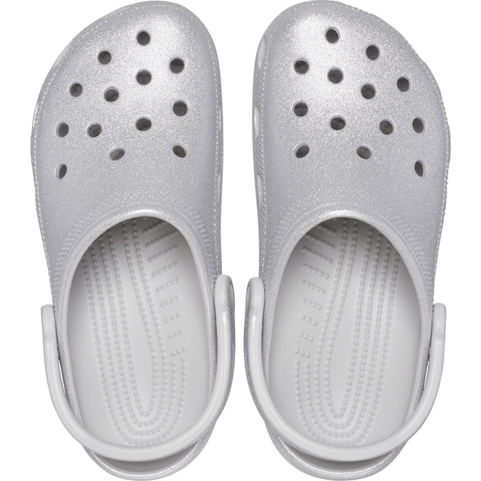 Crocs Classic Glitter Synthetic Women's Atmosphere Clogs