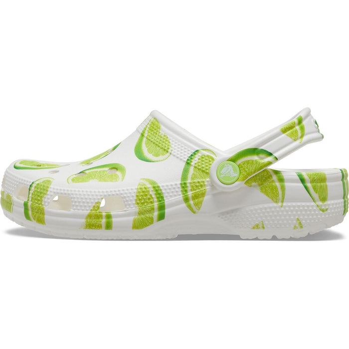 Crocs Classic Graphic EVA Women's Lime Standard Clogs