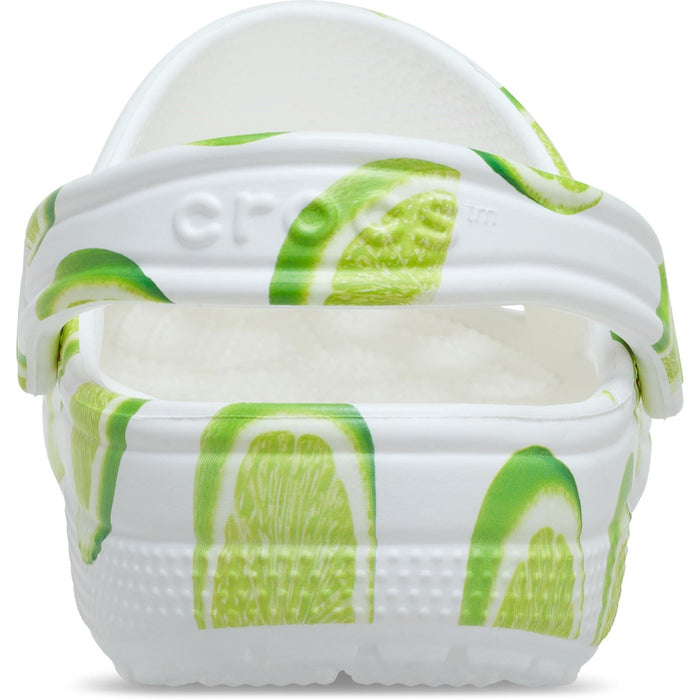 Crocs Classic Graphic EVA Women's Lime Standard Clogs