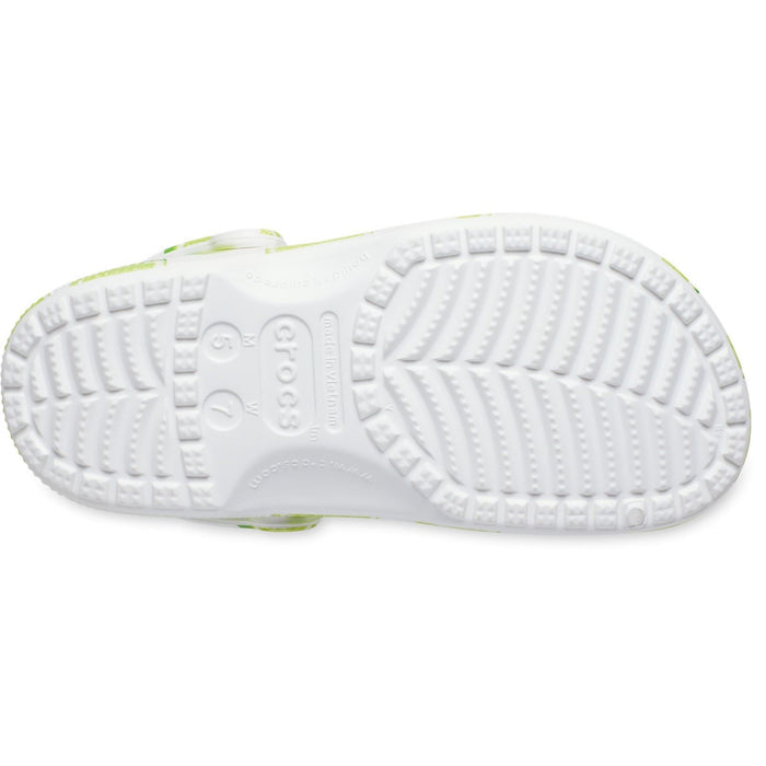 Crocs Classic Graphic EVA Women's Lime Standard Clogs