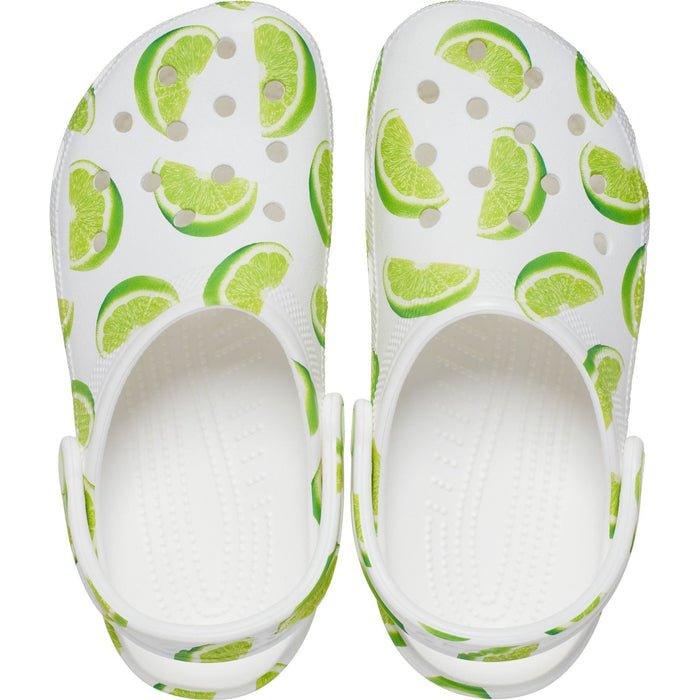 Crocs Classic Graphic EVA Women's Lime Standard Clogs