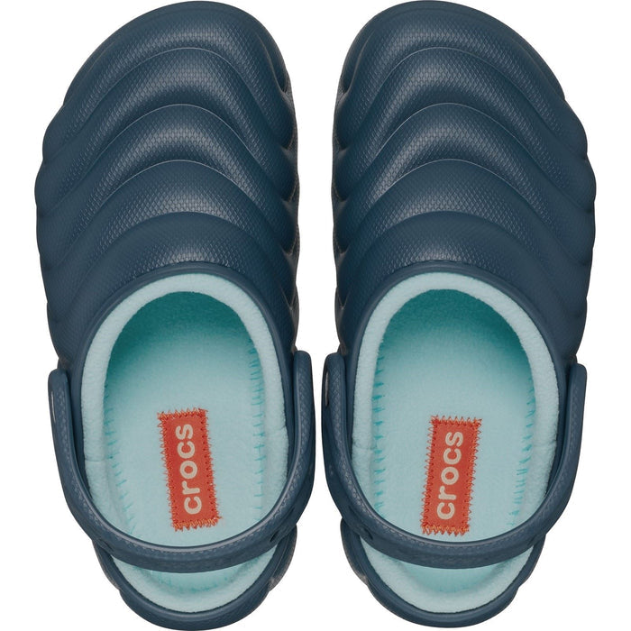 Crocs Classic Lined Overpuff Synthetic Women's Nightfall Clogs